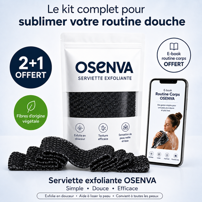 Serviette Exfoliante Corps Osenva®